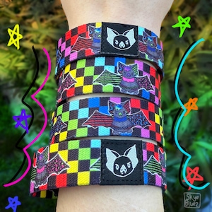 Scene Bat Bracelet - Elastic Wristband
