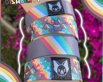 Handgemachte Fledermaus Armband - Elastisches Armband