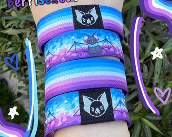Berrisexual Bat Bracelet - Pride Elastic Wristband