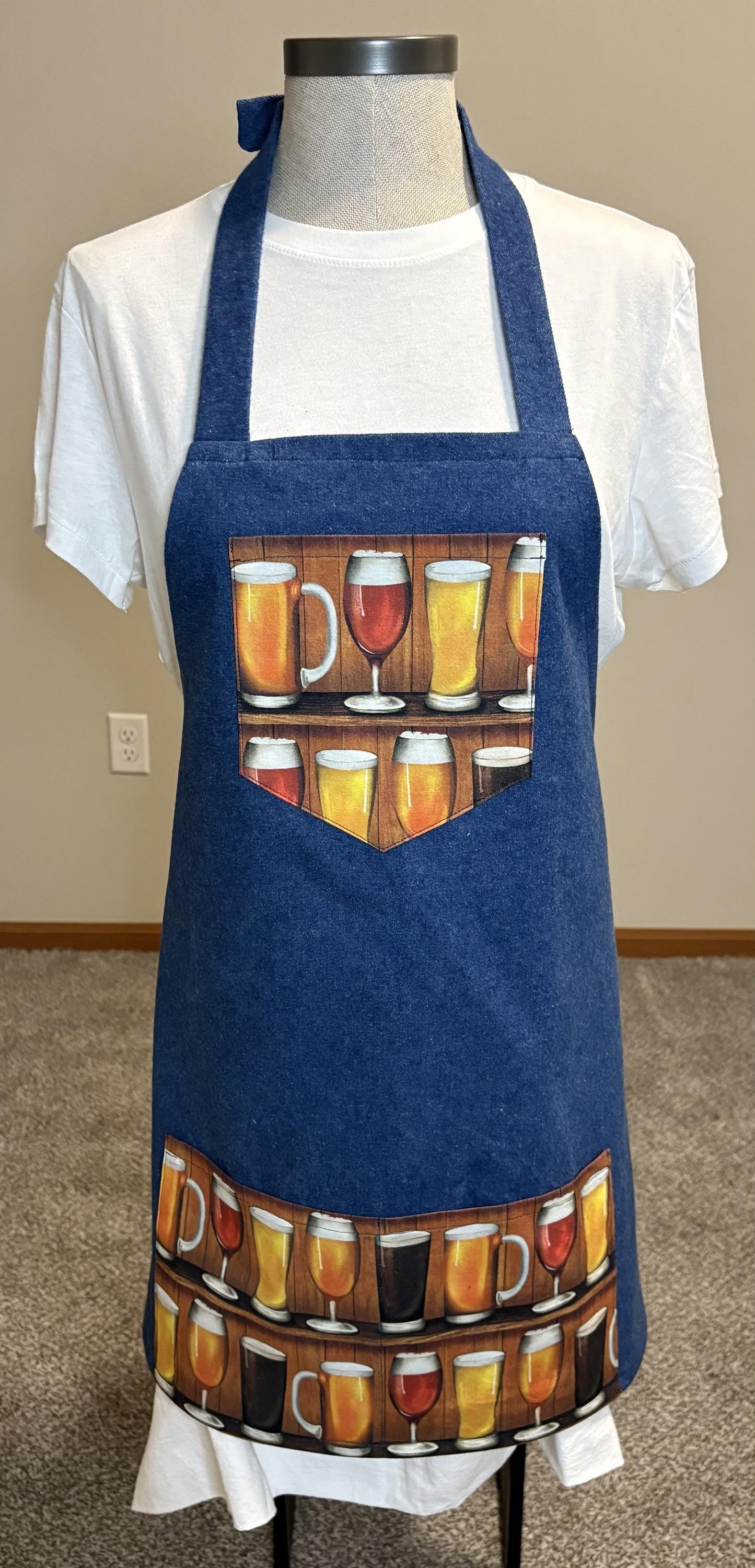 Apple Themed Apron - Etsy