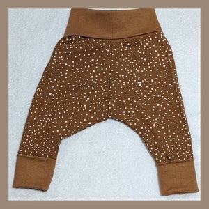 Solus Clothes Pantaloni Grow-With-Me / Cotone organico fatto a mano / Gender Neutral / 6-24 Mesi / Moda elegante e sostenibile per neonati e bambini piccoli
