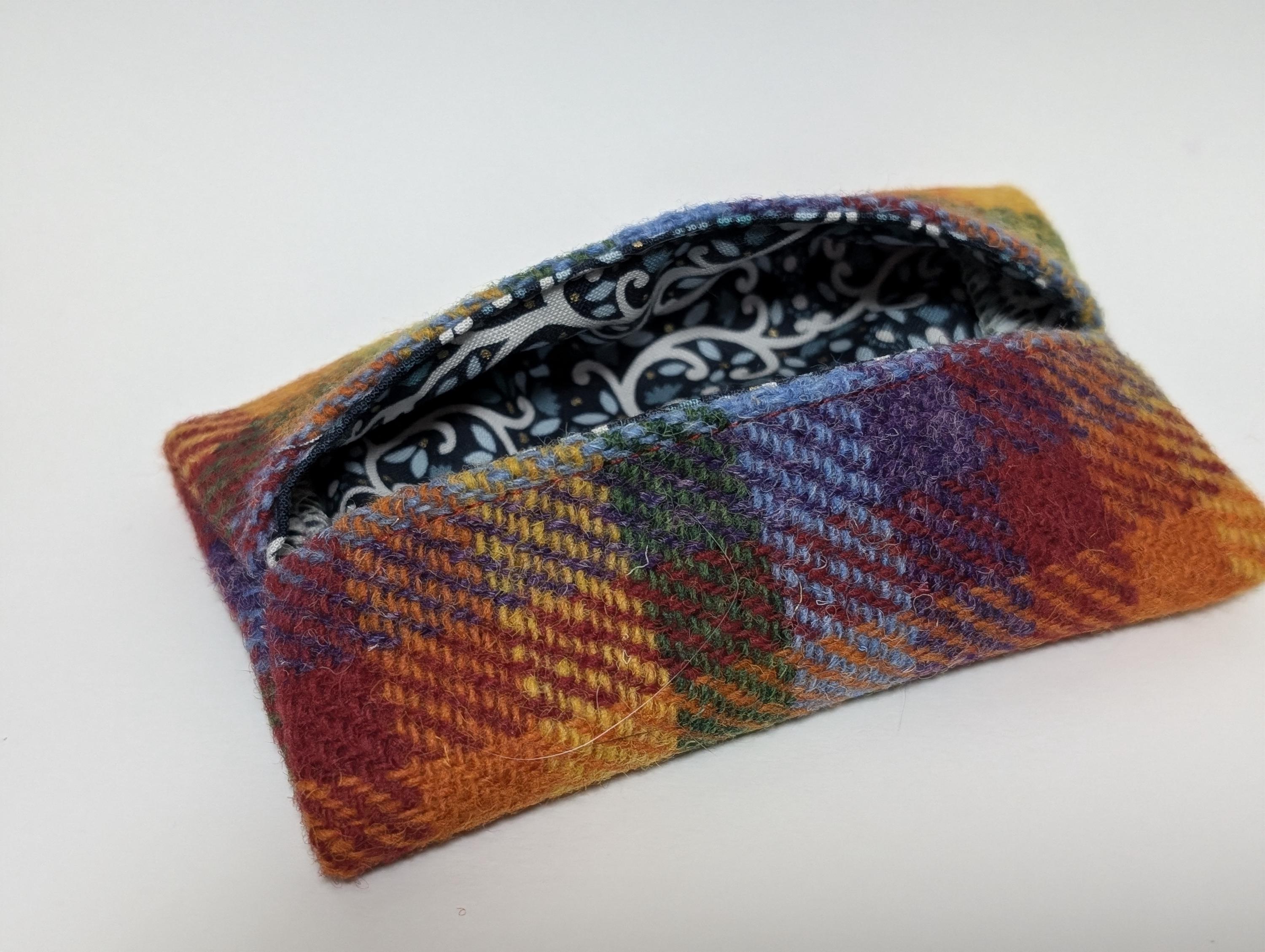 Tweed Travel size tissue holders, Great gift idea, Pocket Tissue Holder. UK Seller, Worldwide Shipping
