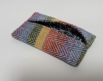 Tweed Travel size tissue holders, Great gift idea, Pocket Tissue Holder. UK Seller, Worldwide Shipping