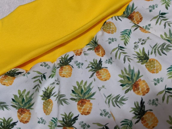 Pineapple Print Harem Pants Grow With 