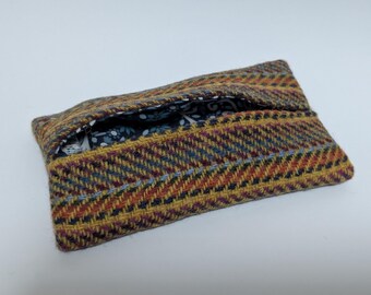 Tweed Travel size tissue holders, Great gift idea, Pocket Tissue Holder. UK Seller, Worldwide Shipping