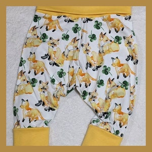 Solus Clothes Pantaloni Grow-With-Me / Cotone organico fatto a mano / Gender Neutral / 6-24 Mesi / Moda elegante e sostenibile per neonati e bambini piccoli