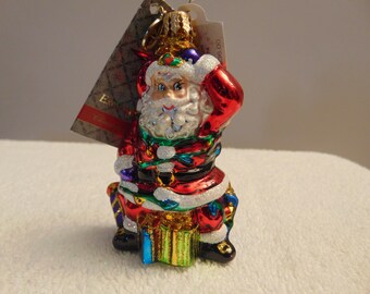 Christopher Radko Lord & Taylor Tangled Santa