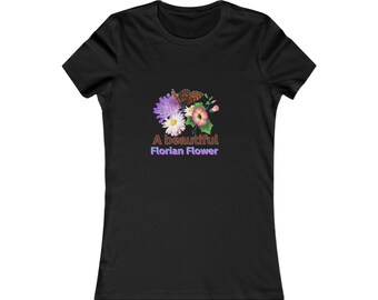 Floral bouquet illustration Tee | A beautiful Florian Flower