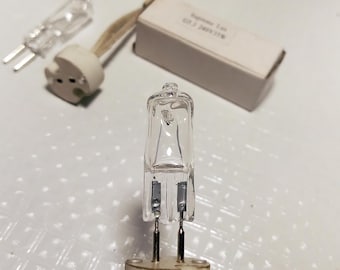 Bombillas halógenas G5.3 para lámparas de sal o perfumadas y calentadores de aceite aromático 220V 35W - Paquete de dos bombillas - Bombillas de repuesto