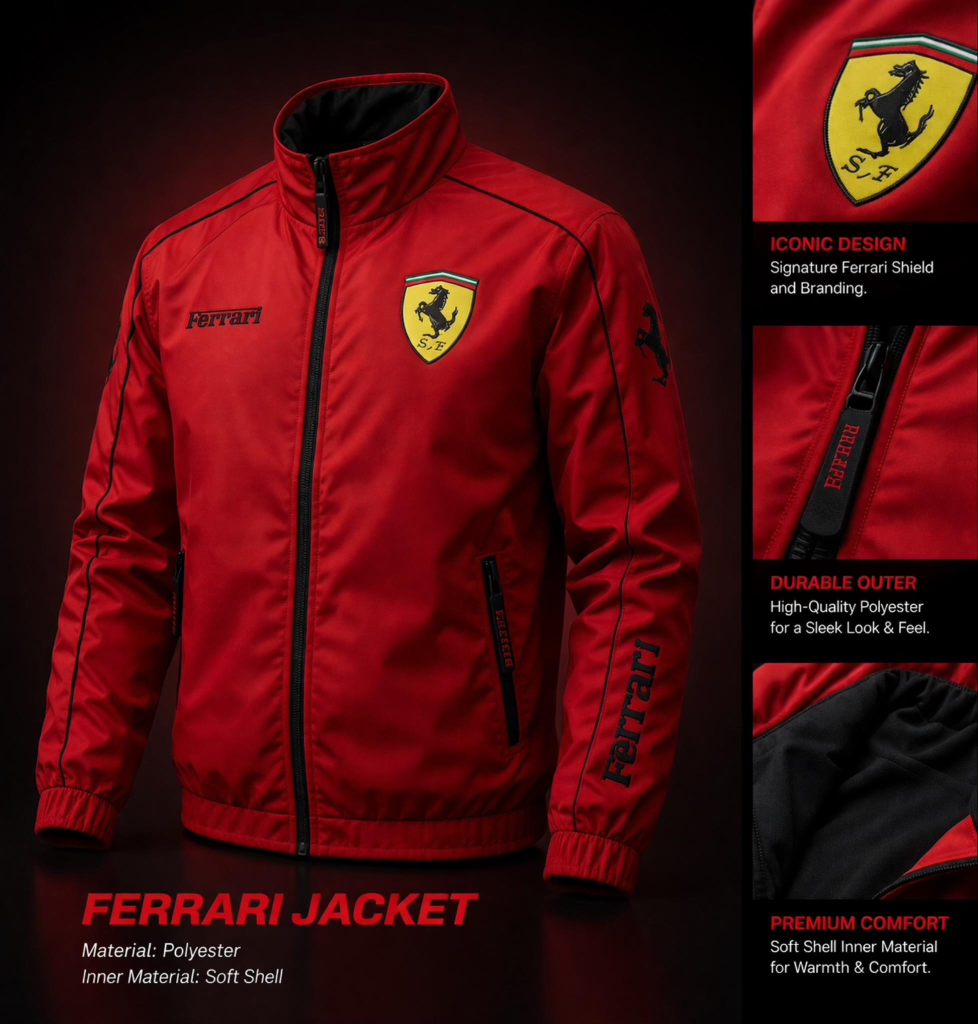 Vintage ferrari marlboro f1 jacket - Etsy 日本