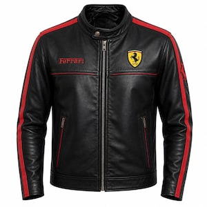 Ferrari jacket leather - Etsy 日本