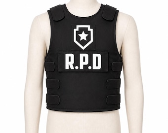 Leon S. Kennedy Inspired RPD Vest | Police Tactical Armor | Resident Evil Cosplay Costume