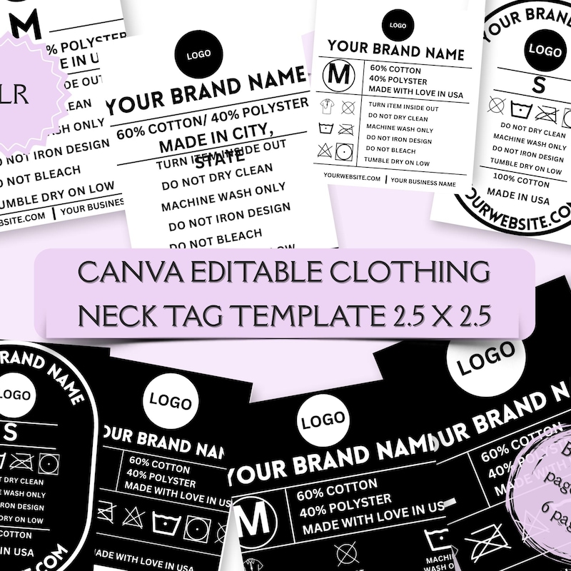 Custom Neck Labels - Etsy