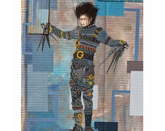 Edward Scissorhands Inspired Art Print