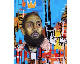 Nipsey Hussle Original Art Print