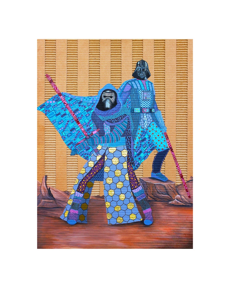 Star Wars Inspired Art Print Set Bundle - Etsy