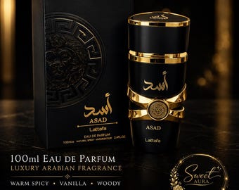 Asad by Lattafa 100ml Eau de Parfum | Men's Luxury Fragrance | Long Lasting Arabian Perfume