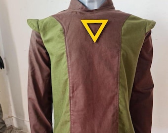 Disfraz de Kanan Jarrus / Traje de Star Wars Rebels / Camiseta de Caballero Rebelde
