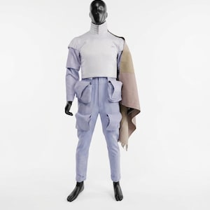 Boba Fett Mandalorian Cosplay Flygdräkt | Star Wars-inspirerad Boba Fett-bok Prisjägare Kostym bild 3