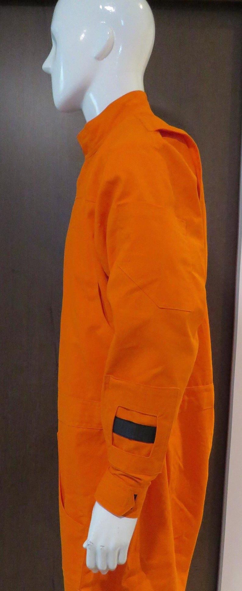 X-Wing Pilot Cosplay Costume | Star Wars Rebel Pilot Cosplay Jumpsuit | Mandalorian Fighter Pilot Outfit image 3