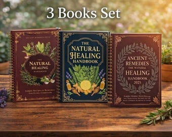 Naturheilbücher 3er Set - Pflanzliche Heilmittel Ratgeber