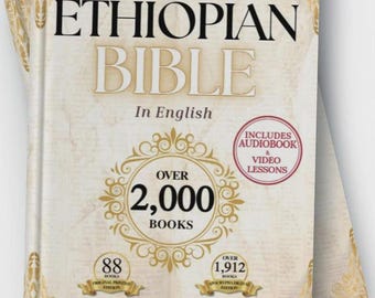 Komplett etiopisk bibel på engelska – 88 böcker