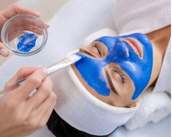 Mila Blue Powder – Natürlicher Schönheitspuder – Zarte Maske für eine glatte, strahlende Haut