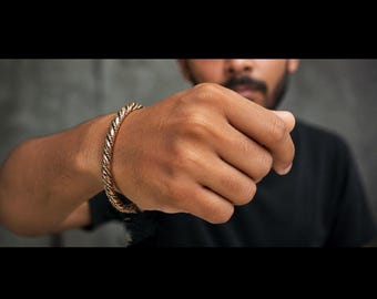 Pure Copper Rope Braid Bracelet | Moroccan Artisan Handcrafted Jewelry
