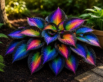 Live Hosta Bare Roots (3er-Pack) mehrjährige Schattengarten-Laubpflanze