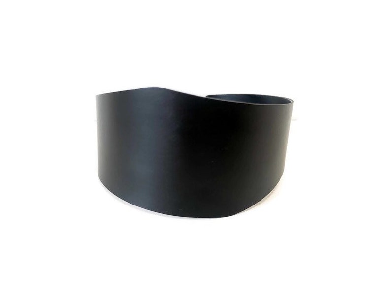 Contemporary Black Geometric Cuff Bracelet