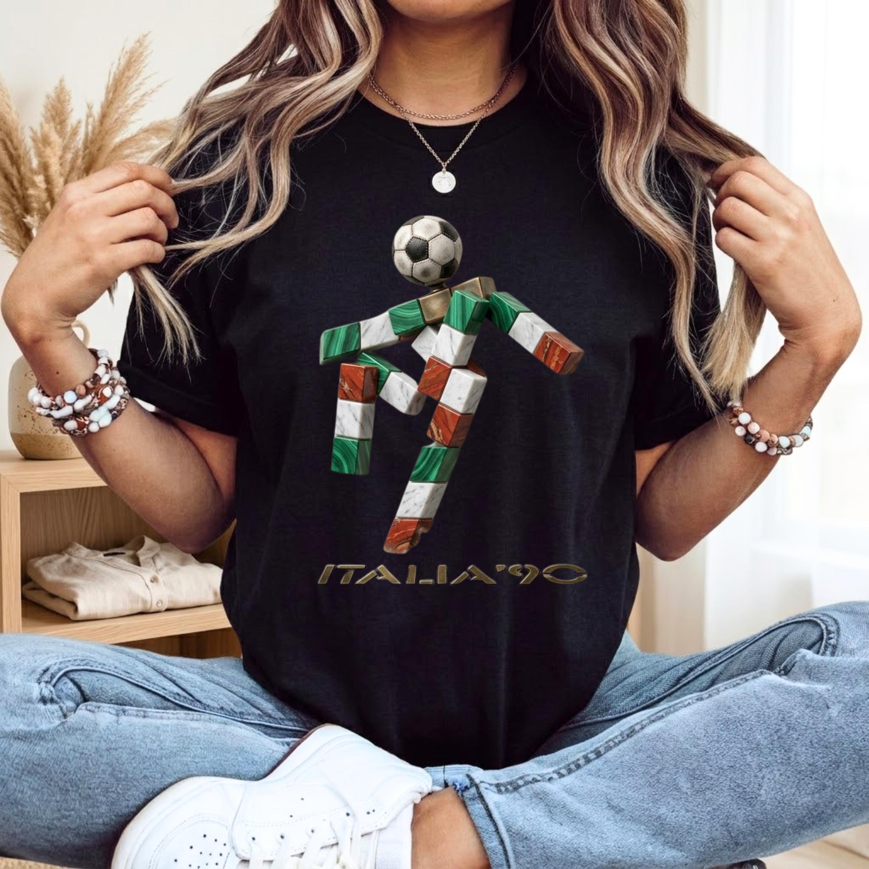 Italia 90 Tshirt - Etsy UK