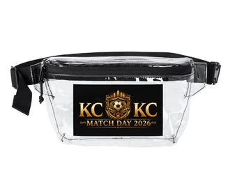 Marsupio trasparente KC Match Day 2026 / Borsa da stadio trasparente