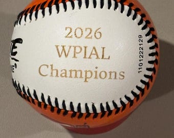 Personalisierte Baseball oder Softball für jeden Anlass oder besondere Leistung.