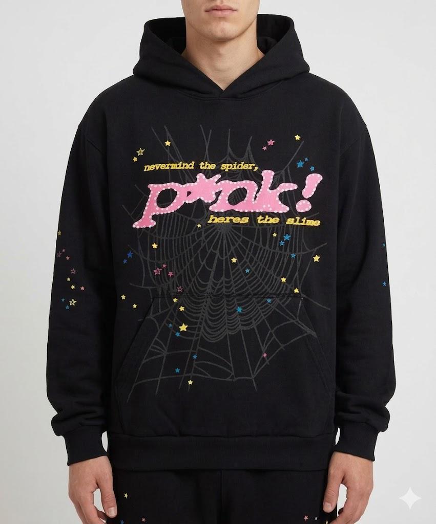Sp5der pink hoodie - Etsy 日本