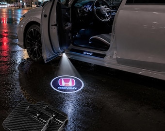 Proyectores de logotipos LED Honda para puertas / Luces de bienvenida inalámbricas con efecto de sombra fantasma