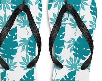 Leafy Flip-Flops Slippers