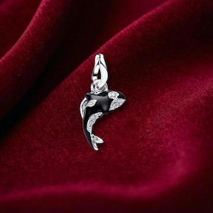 Orca Pandora Charm - Etsy