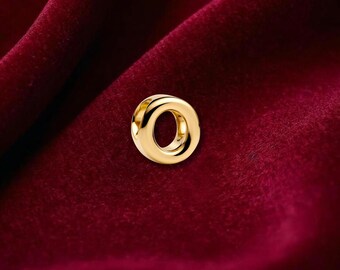 Letter O Alphabet Charm , Sterling Silver, Perfect For Bracelets, Gift for Her, Jewelry Accessory