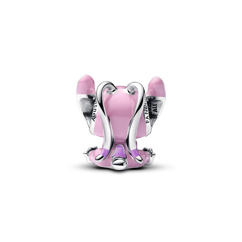 Disney Lilo & Stitch Angel Charm , Sterling Silver, Perfect For Bracelets, Gift for Her, Jewelry Accessory
