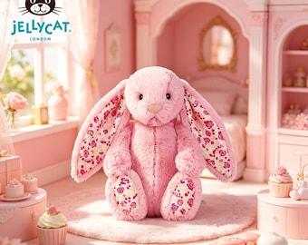 Jellycat Zhenzhi Flanell Buffel Xing Bonny Kaninchenfell Spielzeug Puppe Geschenk 2026 Frühling / Sommer Neues Produkt, Geburtstagsgeschenk, Hausdekorationsartikel