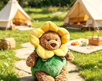 Jellycat Hyazinth Bartholomäus Bär Plüschtier | Raumdekoration & Geschenk für sie