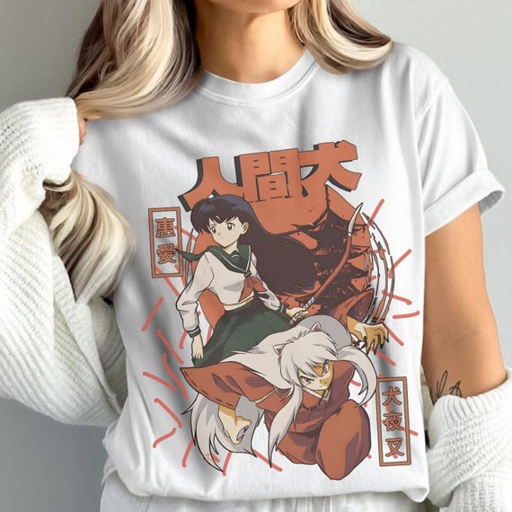 Anime T-shirt, Cool Manga Tee, Otaku Style Top, Kawaii Gift Idea, Retro Art Shirt, Street Wear Tee, Aesthetic Goth Top, Fan Art Design