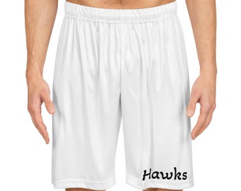 Hawks Script Basketball Shorts | Team Name Athletic Shorts