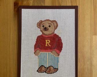 Tapiz bordado con jersey navideño de Ron Weasley