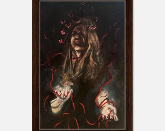 Unravel | Framed Canvas 30x45 cm / 12x18″