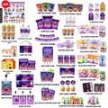 Kpop Demon Hunters Bundle Invitation GoGo Squeez Caprisun Juice Label Ramen Cup Label Soda Pop Can Cupcake Toppers Birthday Party Banner Vip
