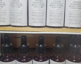Ginger Turmeric & Black Pepper Tincture • Herbal Digestive Support • Natural Wellness Extract • Ginger Roots Co.