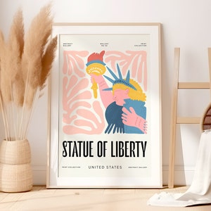New York art print,Statue of Liberty poster,NYC print,travel print,New York poster,New York travel print,NYC poster,Statue Liberty Wall art
