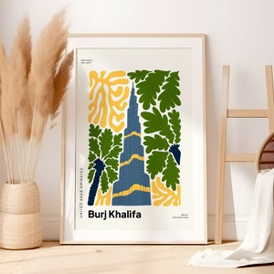 Burj Khalifa print,Dubai poster,Dubai print,UAE travel print,Arab Emirates poster,Dubai travel print,Dubai Wall art,united arab emirates art