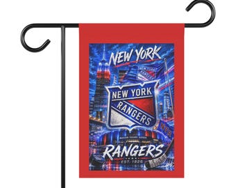 New York Rangers Garden Flag